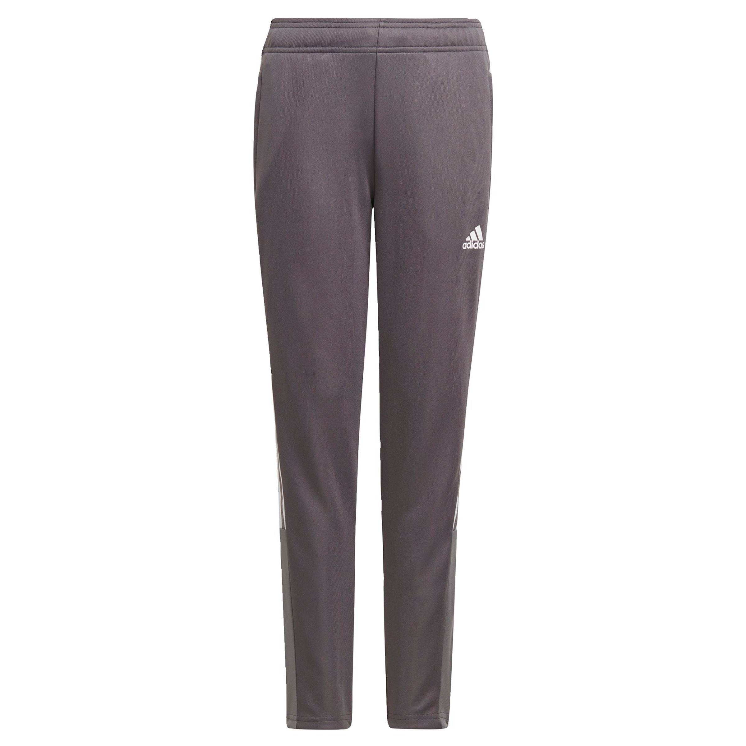 ADIDAS PERFORMANCE Slim fit Workout Pants 'Tiro' in Grey: front