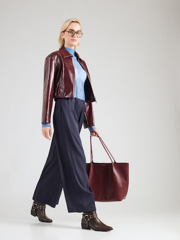 DRYKORN - Pierna ancha Pantalón 'TWEEZER' en azul