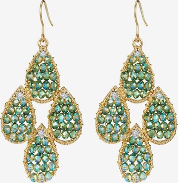 Lulu & Jane Earrings in Gold: front