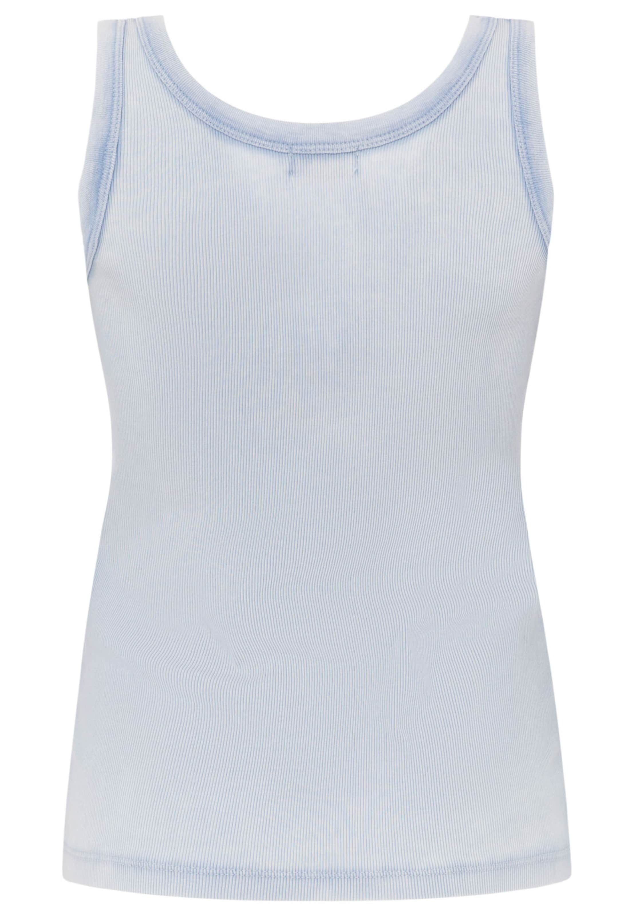 Zwillingsherz Tanktop in Blau
