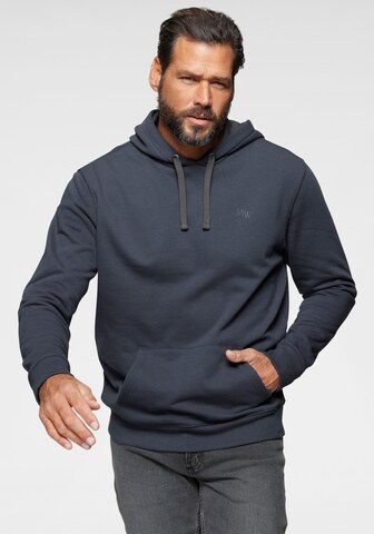 Man's World Sweatshirt in Blue: front