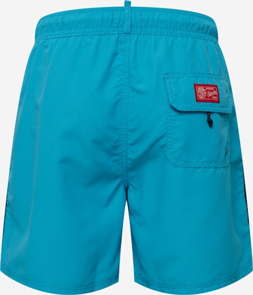 Superdry Zwemshorts in Blauw