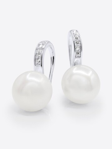 Ateliers Saint Germain Earrings 'Leucate' in White: front