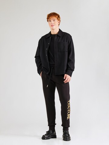 Versace Jeans Couture - Tapered Calças em preto