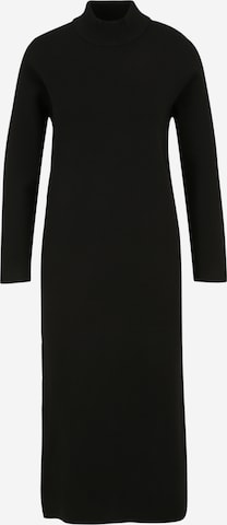 Selected Femme Petite Knitted dress 'MERLA' in Black: front