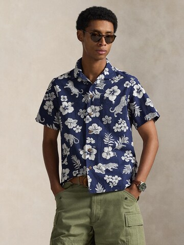 Polo Ralph LaurenRegular Fit Košulja - plava boja: prednji dio