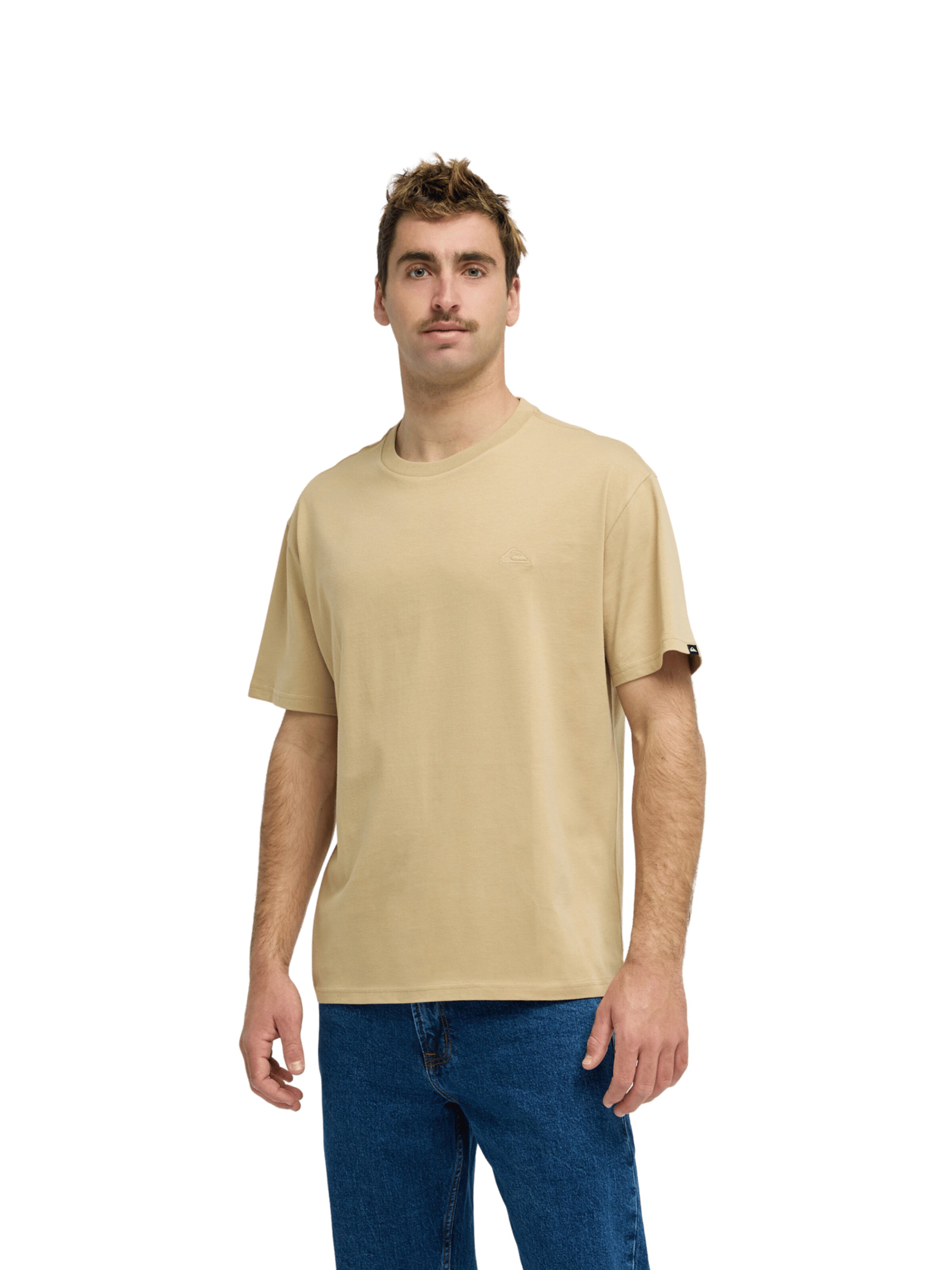 QUIKSILVER T-shirt 'Salt Water' in Gelb: Vorderseite
