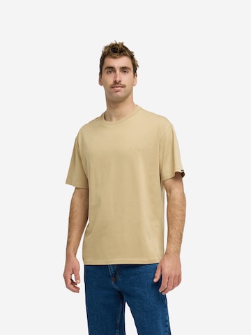QUIKSILVER T-shirt 'Salt Water' in Gelb: Vorderseite
