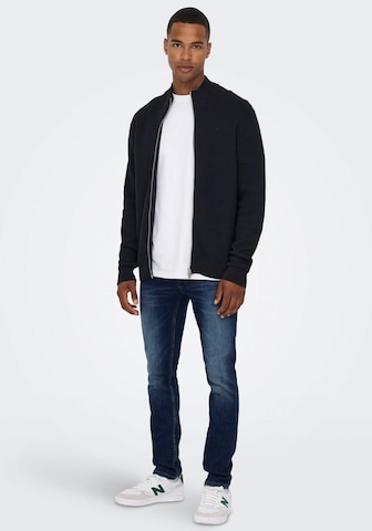 Only & Sons Slimfit Jeans in Blau