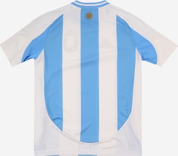 Tricou funcțional 'Argentina 24 Home' de la ADIDAS PERFORMANCE pe alb