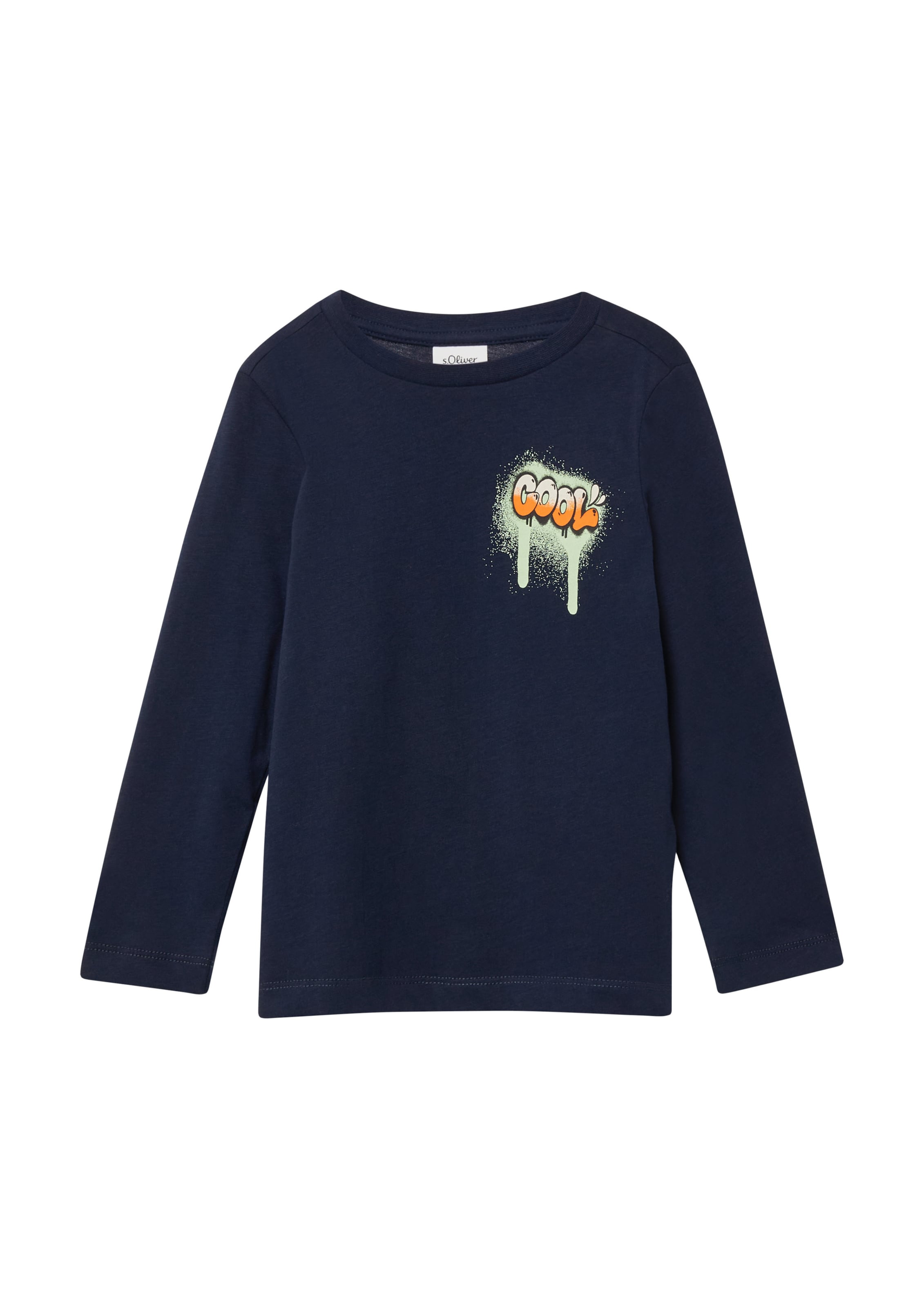 s.Oliver Shirt in Blau: Vorderseite