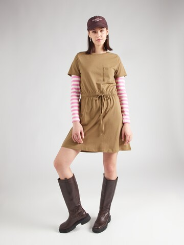 VILA Dress 'VIPIA' in Brown: front
