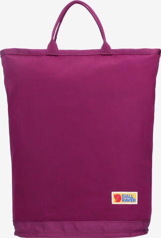 Fjällräven Backpack 'Vardag' in Purple: front