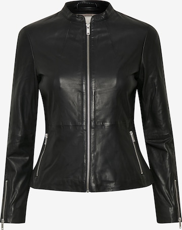 InWear Between-Season Jacket in Black: front