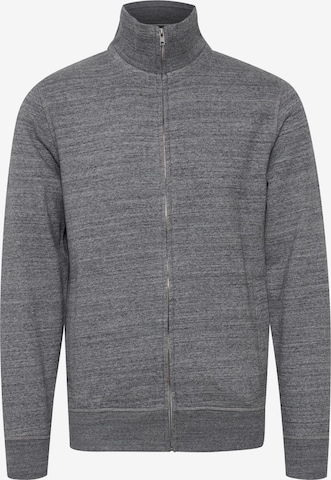 BLEND Zip-Up Hoodie 'LENNER' in Grey: front