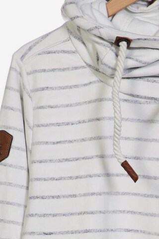 naketano Sweatshirt & Zip-Up Hoodie in XXL in White