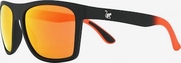 Lunettes de soleil sport Surf Monkey en rouge : devant