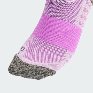 Chaussettes de sport 'Runxboost' ADIDAS PERFORMANCE en violet