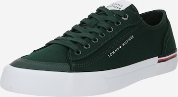 TOMMY HILFIGER - Zapatillas deportivas bajas en verde: frente