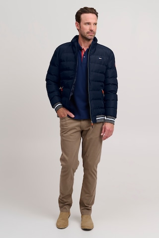 FQ1924 Winter Jacket 'ALEKSANDER' in Blue