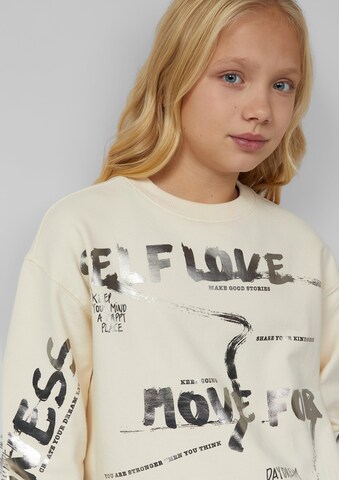 Sweat-shirt s.Oliver en beige