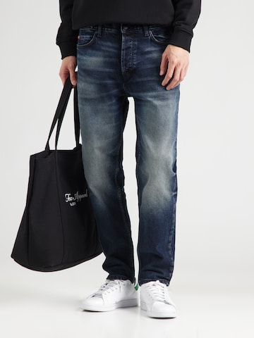 Regular Jeans '634' de la HUGO pe albastru: față