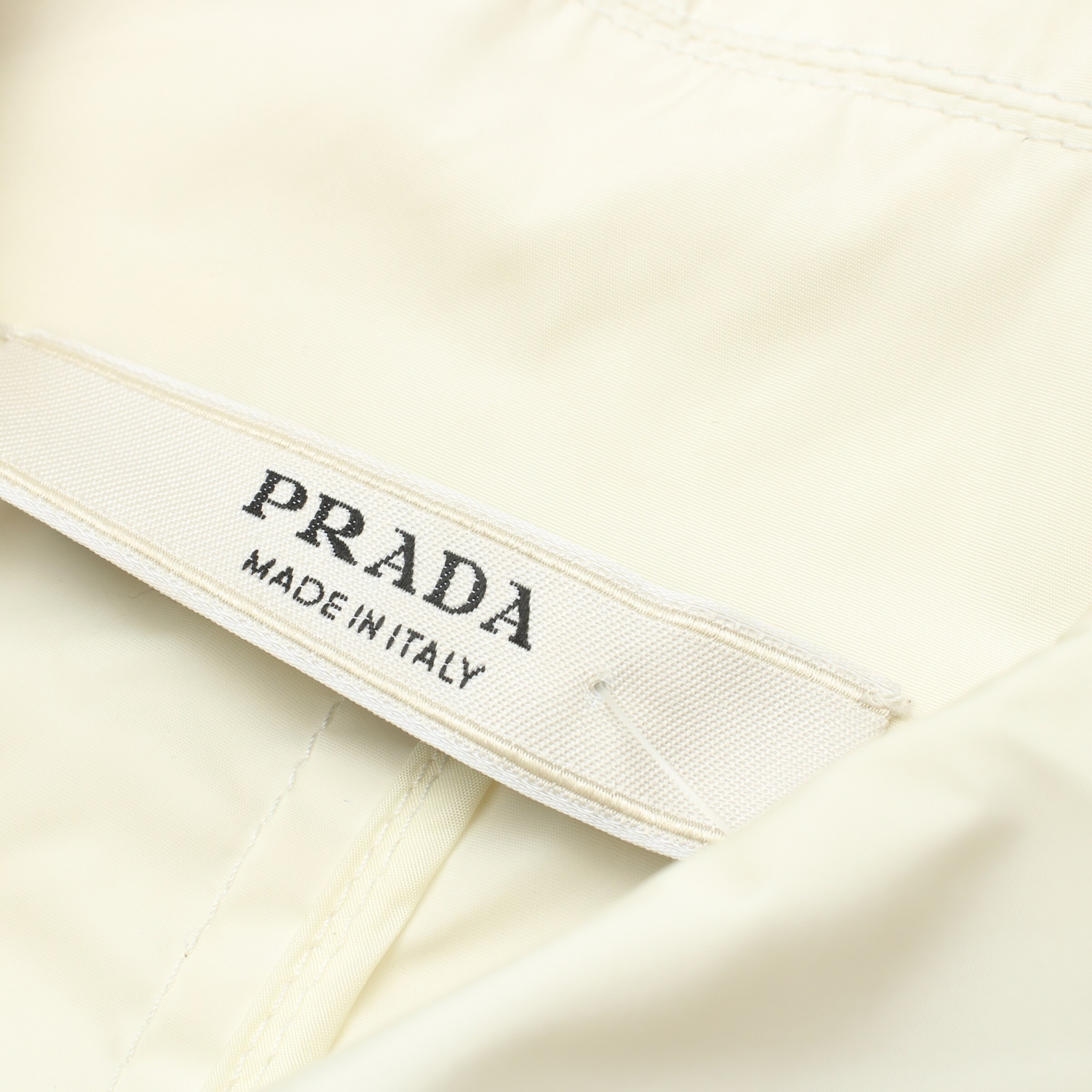 PRADA Jacket & Coat in S in White