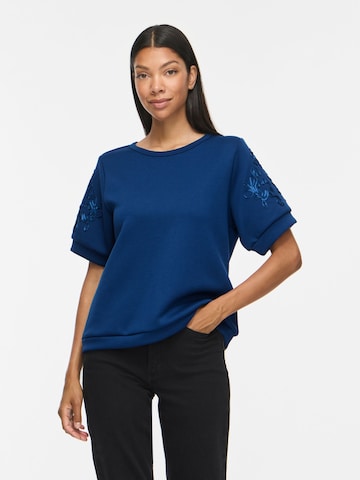 VILA Sweatshirt 'VISiffi' i blå: forside