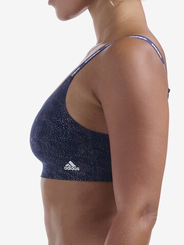 Bustier Soutien-gorge ' Scoop Lounge Bra ' ADIDAS ORIGINALS en bleu