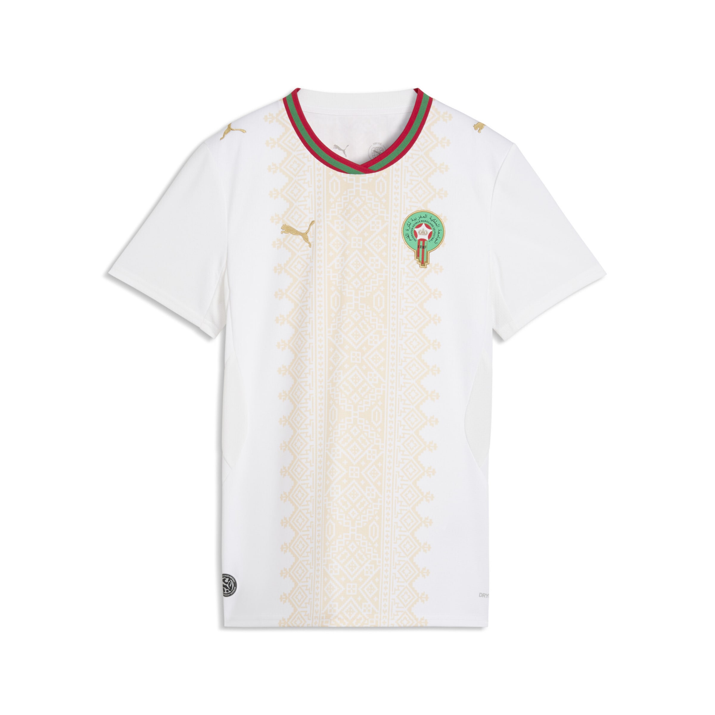 Maillot 'Marokko 2026' PUMA en blanc : devant