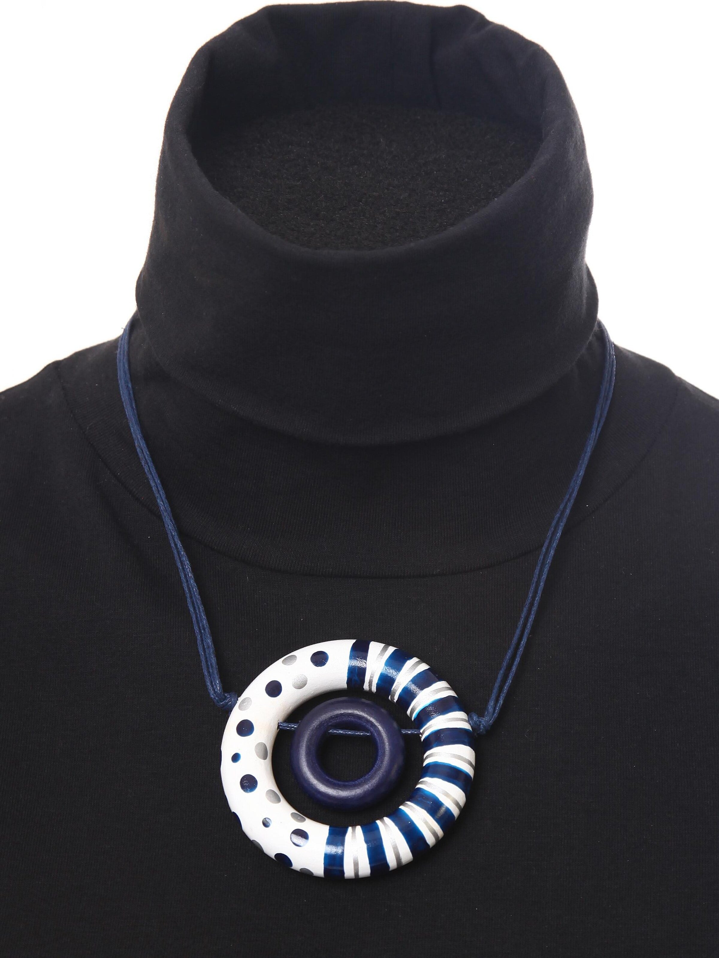 COLLEZIONE ALESSANDRO Necklace 'Bridget' in Blue: front