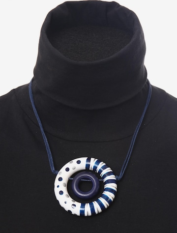 COLLEZIONE ALESSANDRO Necklace 'Bridget' in Blue: front