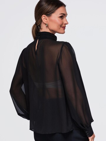 Camicia da donna di Ombre in nero