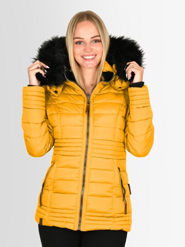 NAVAHOO Winter Jacket in Yellow: front