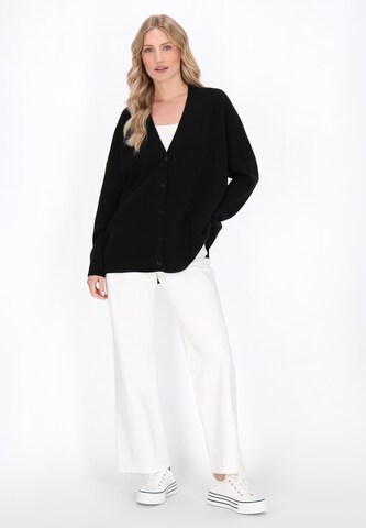 Cardigan DreiMaster Maritim en noir