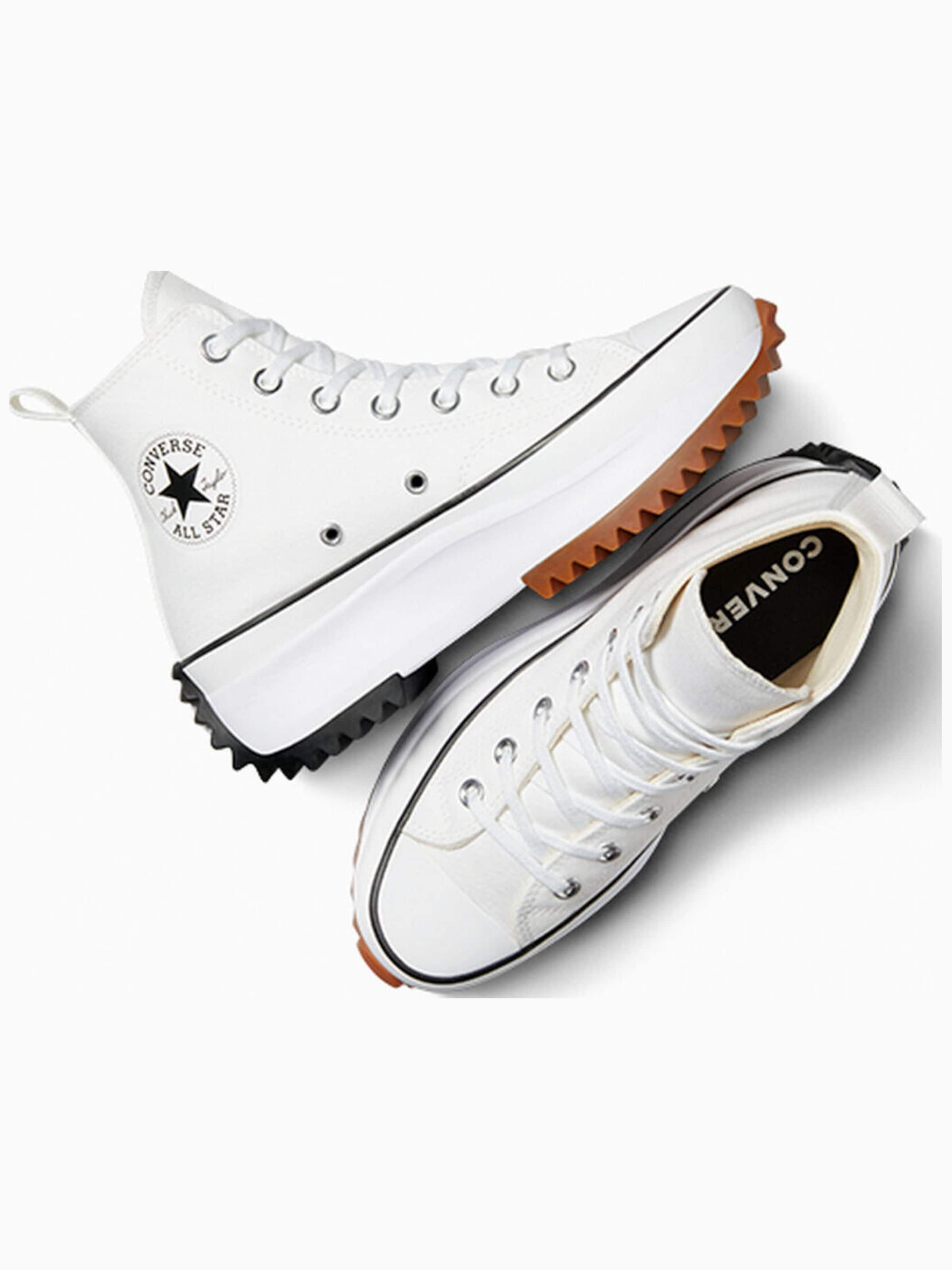 Sneaker alta 'Run Star Hike' di CONVERSE in bianco
