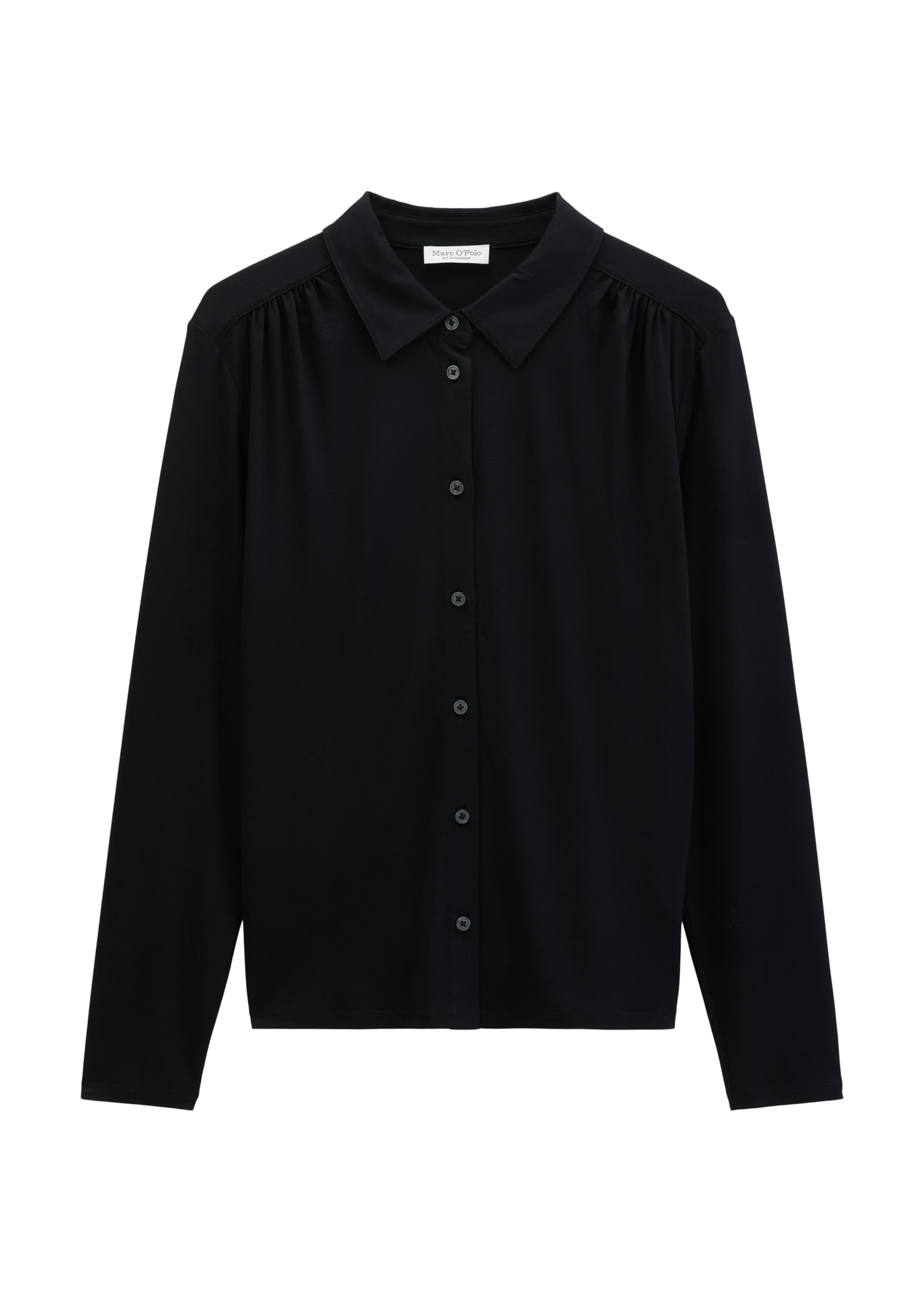 Marc O'Polo Blouse in Zwart: voorkant