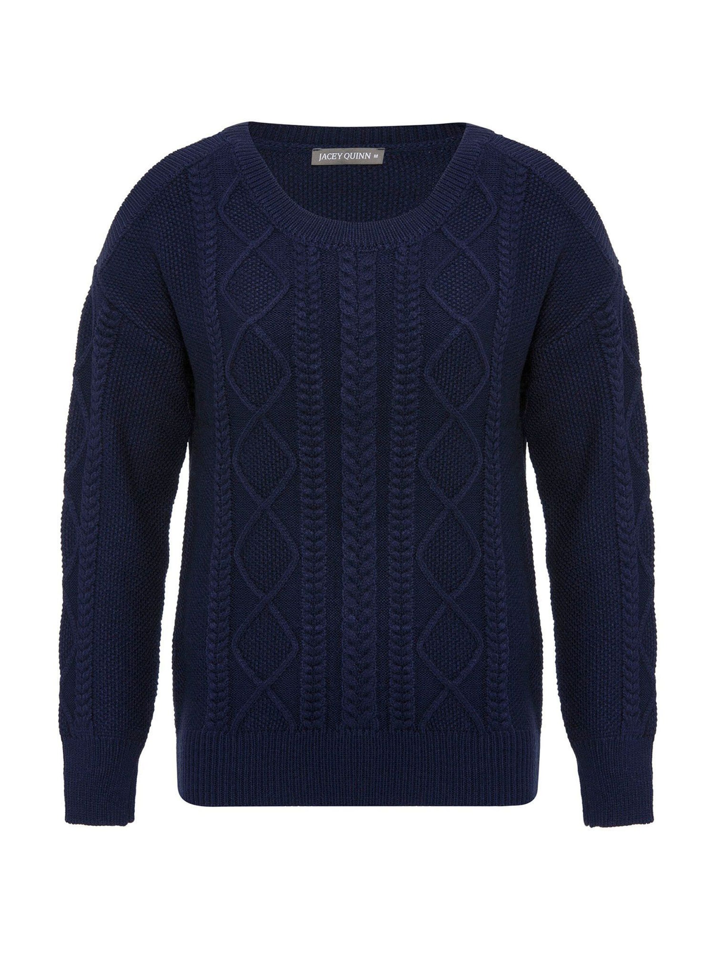 Jacey Quinn Sveter - Modrá: predná strana
