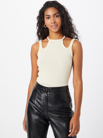 River Island Top – bílá: přední strana