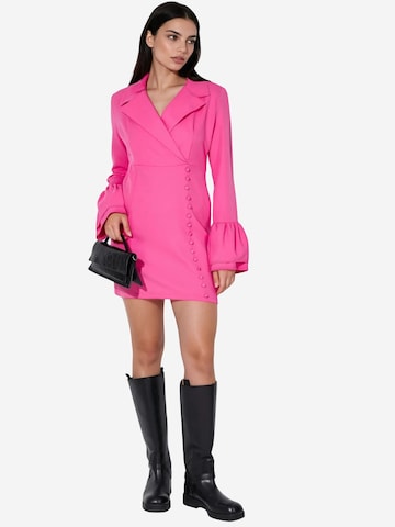 MSN Collection Jurk in Roze: voorkant