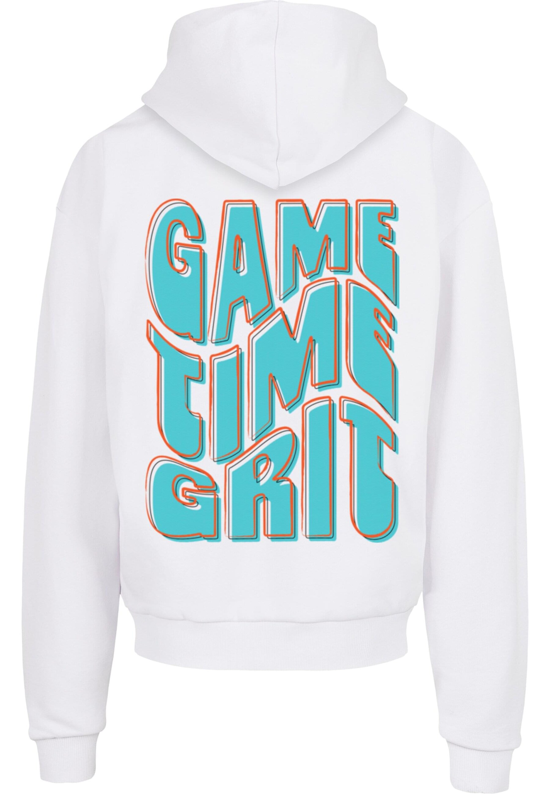 Merchcode Sweatshirt 'Game Time Grit' in White