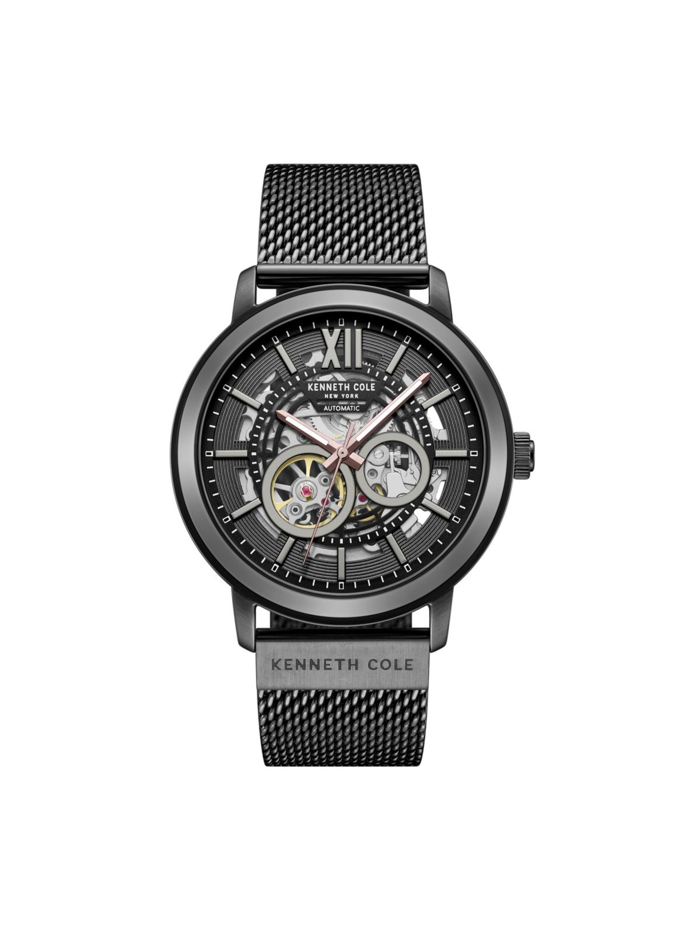 Kenneth Cole Analoog horloge in Zwart: voorkant