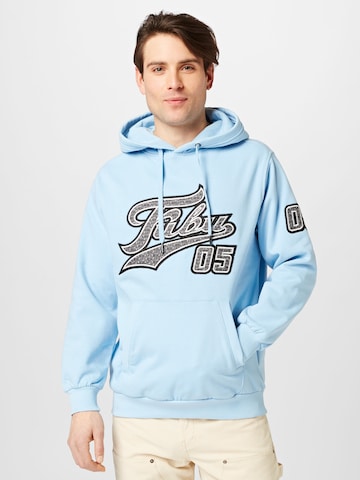 FUBU Sweatshirt in Blue: front