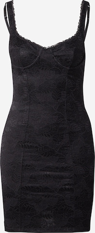 Robe GLAMOROUS en noir : devant