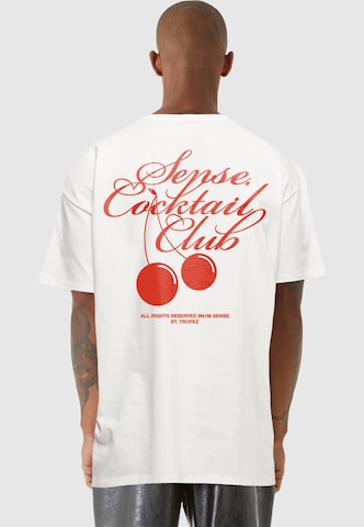 T-Shirt 'Cocktail Club' 9N1M SENSE en beige : devant