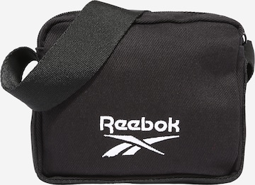 Reebok Classics Чанта за през рамо тип преметка в черно: отпред