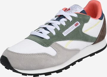 Baskets Reebok en vert : devant