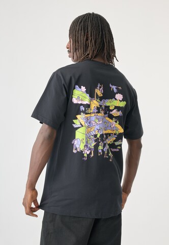 Cleptomanicx T-Shirt in Schwarz