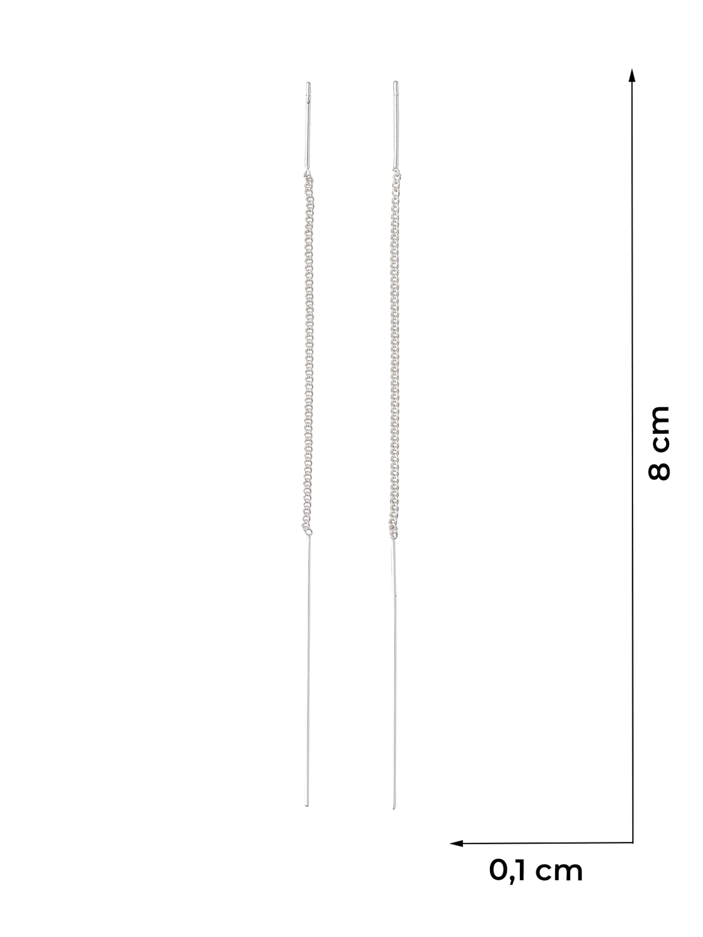 PilgrimNaušnice 'Tahoe' - srebro boja