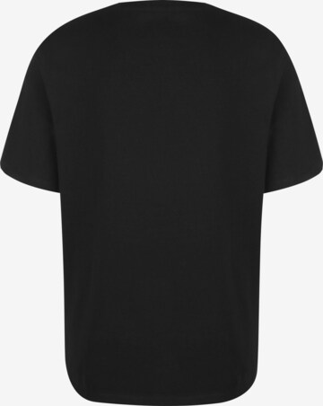 TIMBERLAND T-Shirt 'Woven Badge' in Schwarz